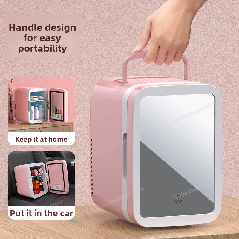 Beauty Makeup Fridge - Kleurrijke schoonheidskoelkast Huidverzorgingskoelkast Thermo-elektrische koeler en
