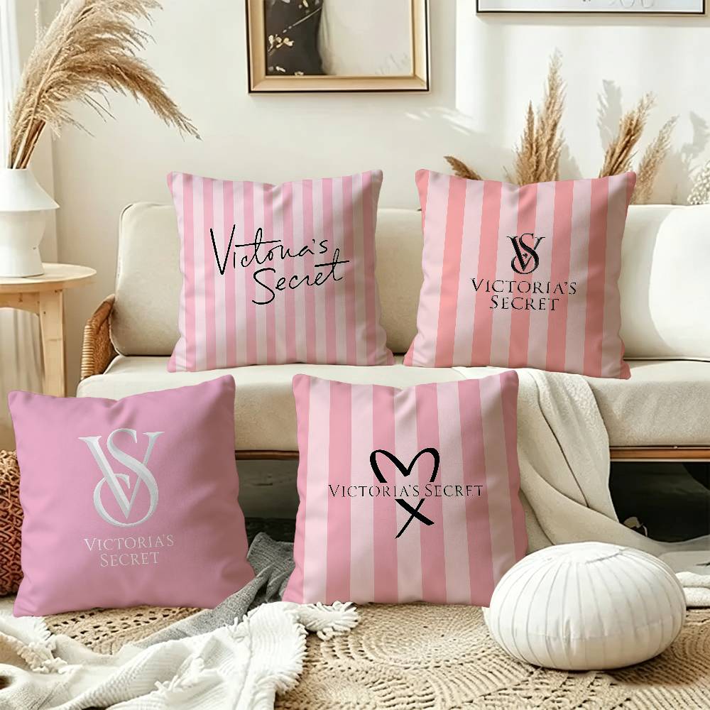 Beauty Makeup Louis Vuitton - Fashion T-victorias S-secretS Roze Kussenhoes Kussenhoes