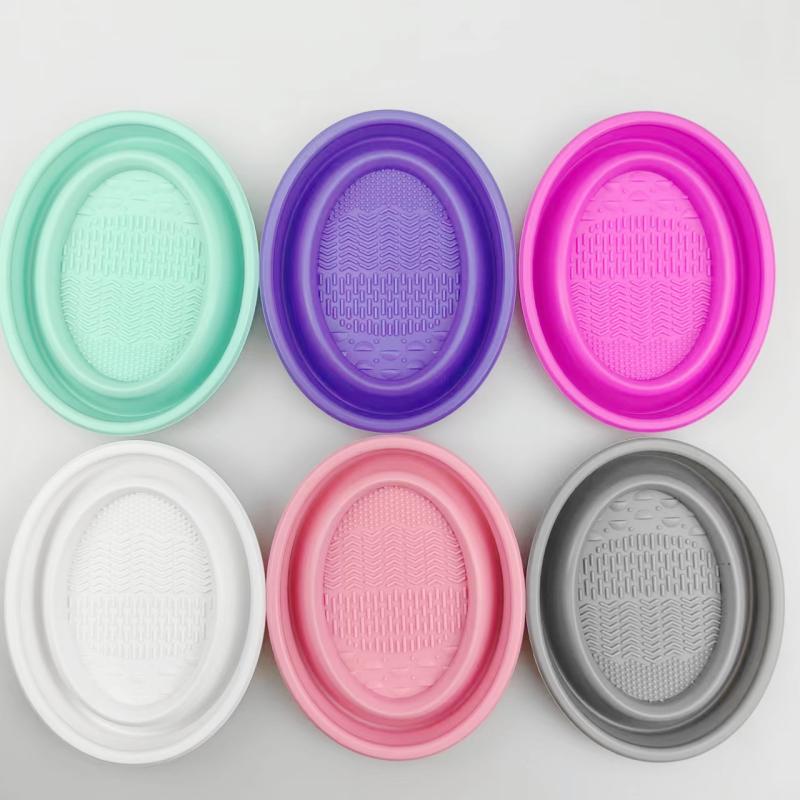 Cosmetic Sponge - Opvouwbare poederdons Reinigingskom Oogschaduwborstels Wassen Schone