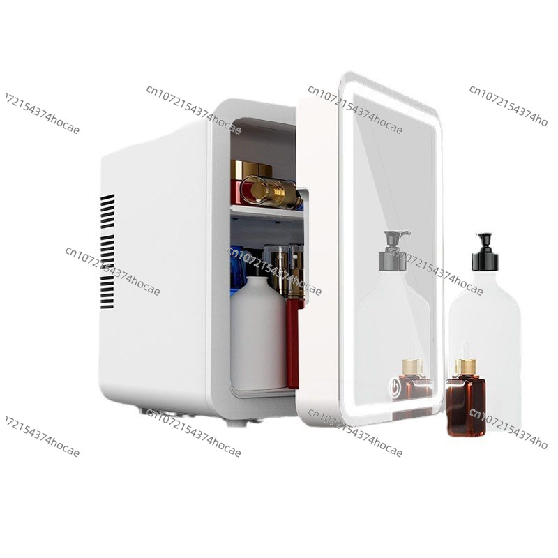 Beauty Makeup Fridge - Mini-koelkast voor tweeërlei gebruik, make-upspiegel voor