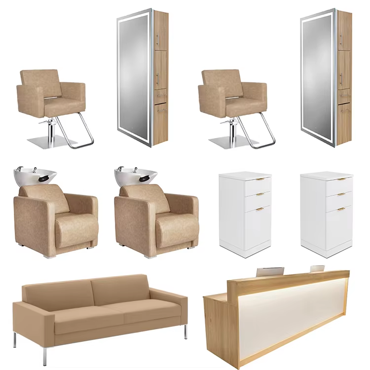 Beauty Makeup Design - Moderne design beauty lounge meubelset, salon