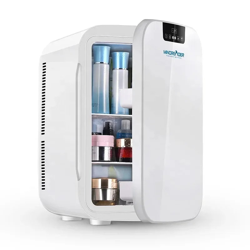 Beauty Makeup Fridge - Glazen deur afwerking koelkast huishoudelijke koelkast