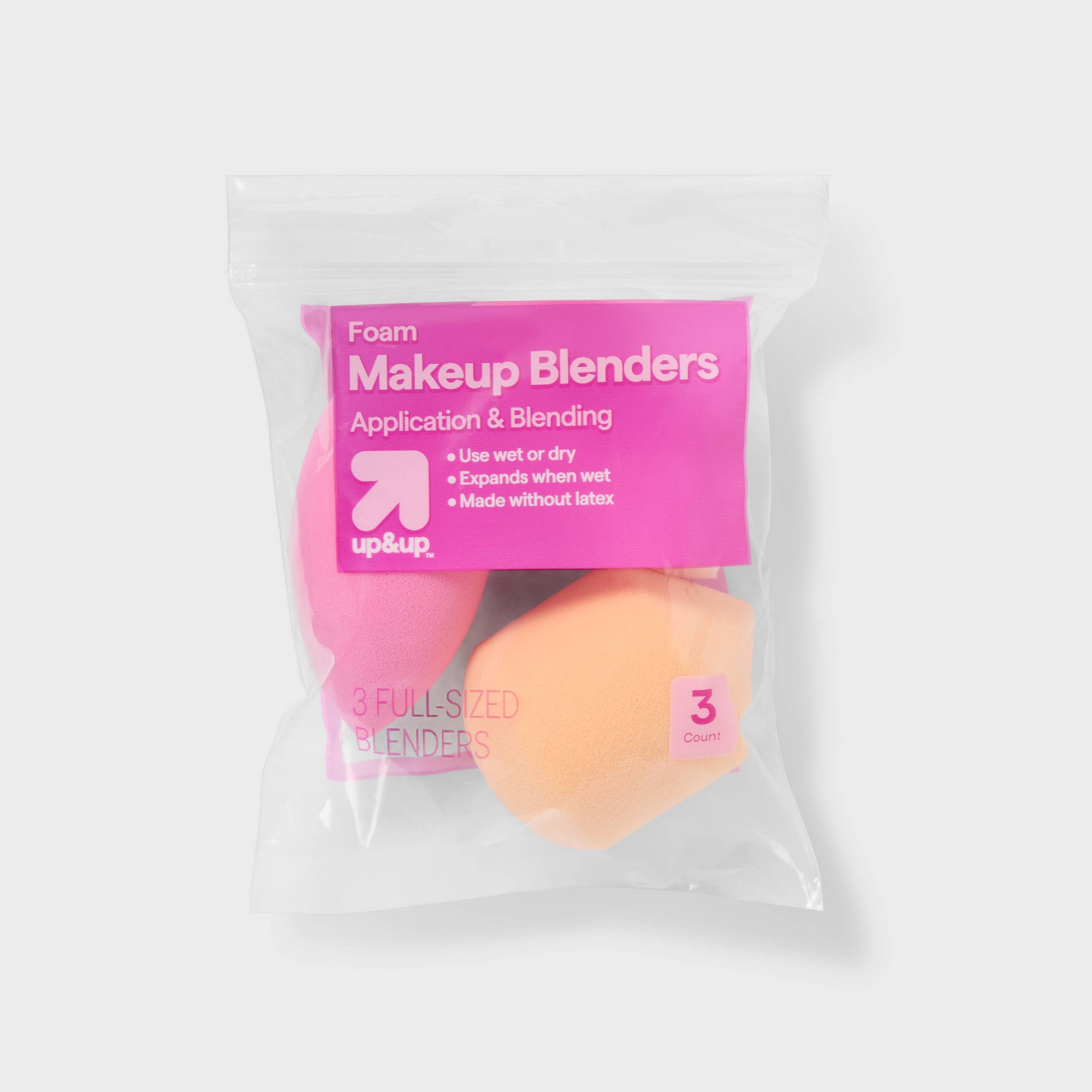 Cosmetic Sponge - 3-delige set make-up sponzen in diverse