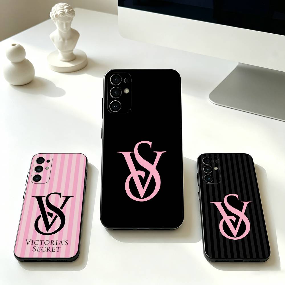 Beauty Makeup Louis Vuitton - V-Victoria S-Secret Logo Telefoonhoesje voor Samsung