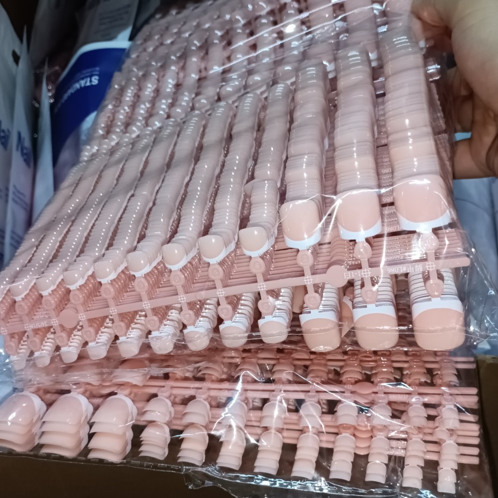 Nail Extension Tips - 120 stuks vierkante teennageltips - korte
