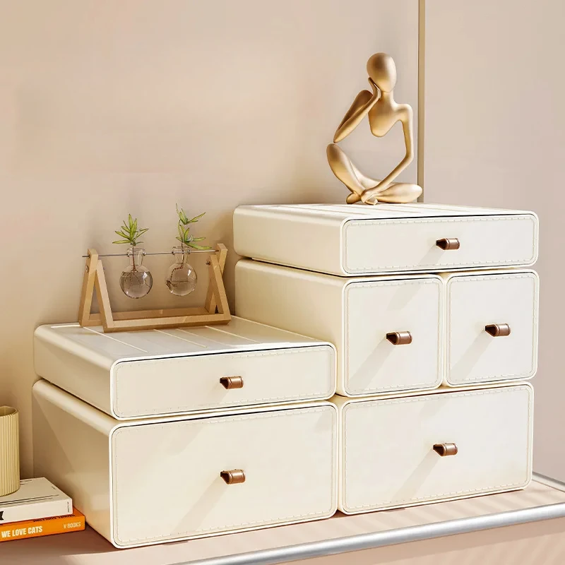 Beauty Makeup Desk - Desktop opbergdoos stapelbaar bureau lades organisator