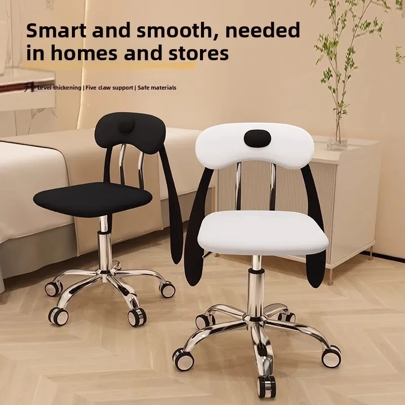 Beauty Makeup Bar - Minimalistische schoonheidskruk, nagelkunsttafel en -stoel, barstoel,