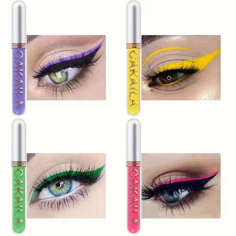 8-kleuren set waterdichte eyel - Beauty Linasi Makeup recensie en prijs