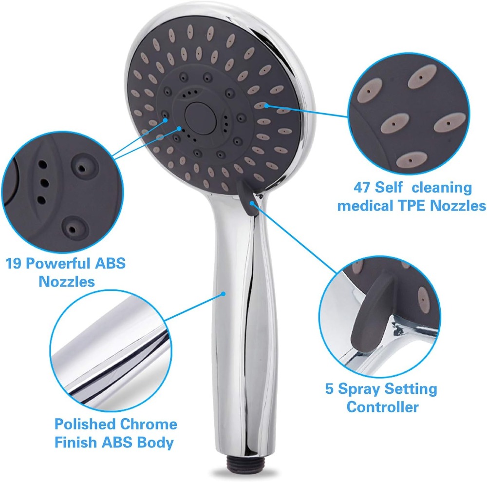 5-instelbare hogedruk handdouc - Setting Spray recensie en prijs