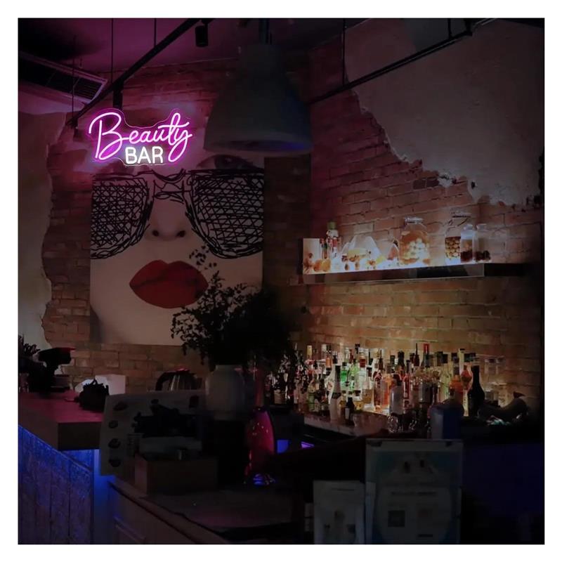Beauty Bar Neon Sign Dimbaar l - Beauty Makeup Bar recensie en prijs