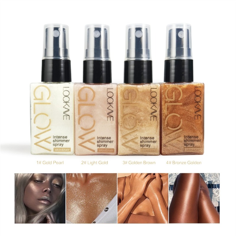 Shimmer Oil Spray Waterdicht L - Body Shimmer Lotion recensie en prijs