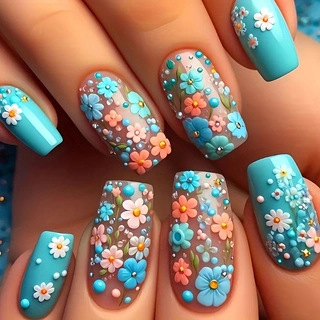 24 stks/set Middellange nepnag - Nail Extension Tips recensie en prijs
