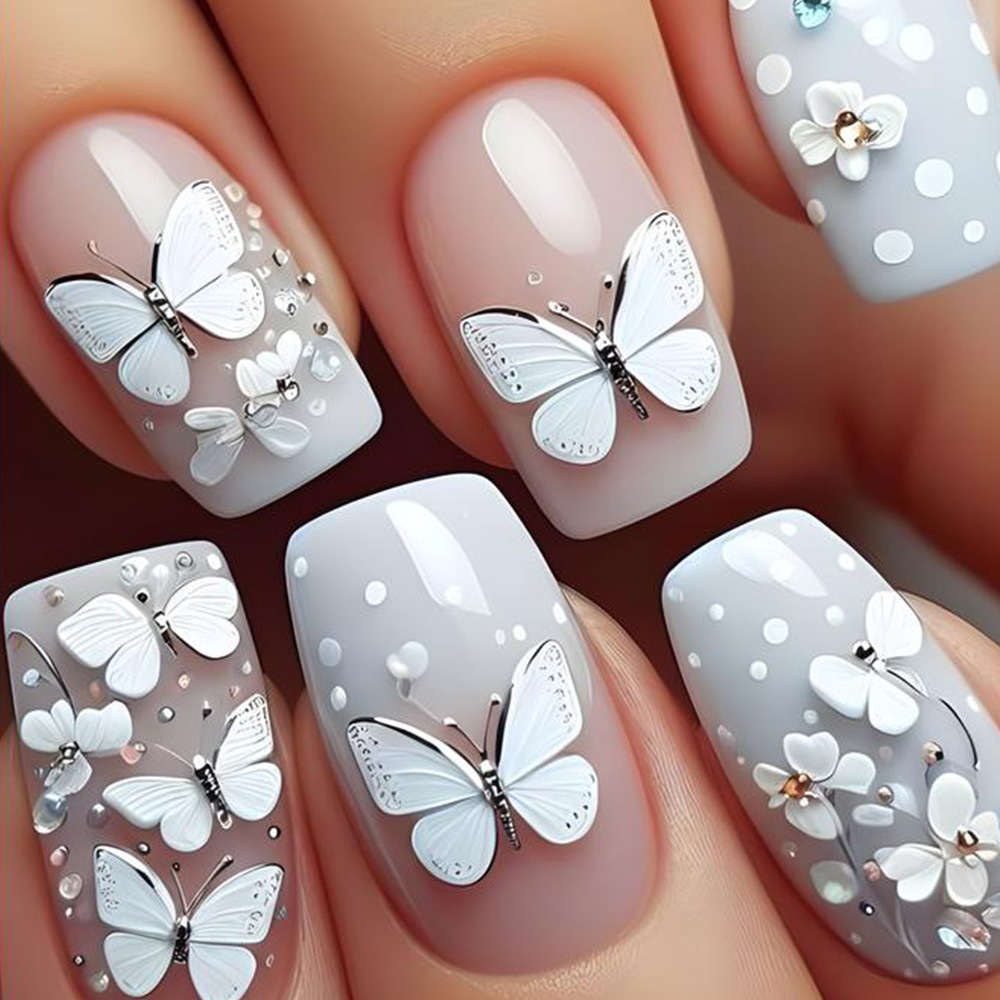 24 stks/set Middellange vierka - Nail Extension Tips recensie en prijs