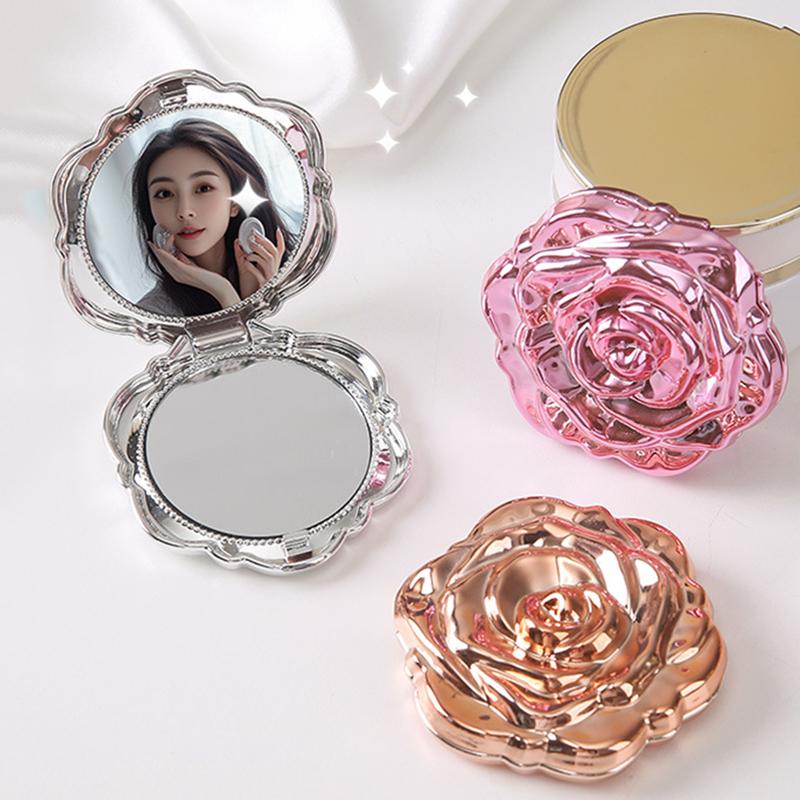 Draagbare Mini Spiegel Retro R - Beauty Makeup For Girl recensie en prijs