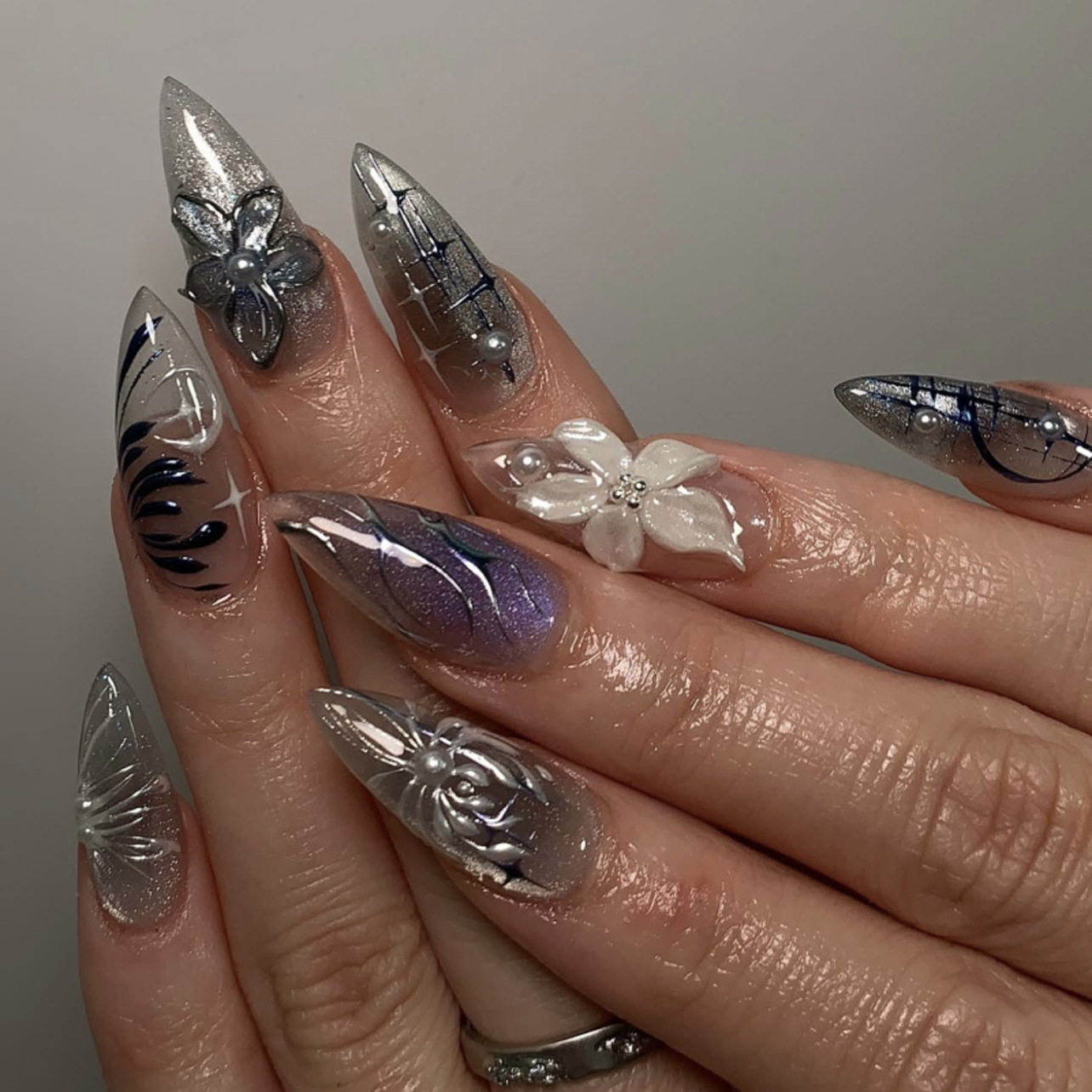 24 stuks stiletto-vormige zwar - Nail Extension Tips recensie en prijs