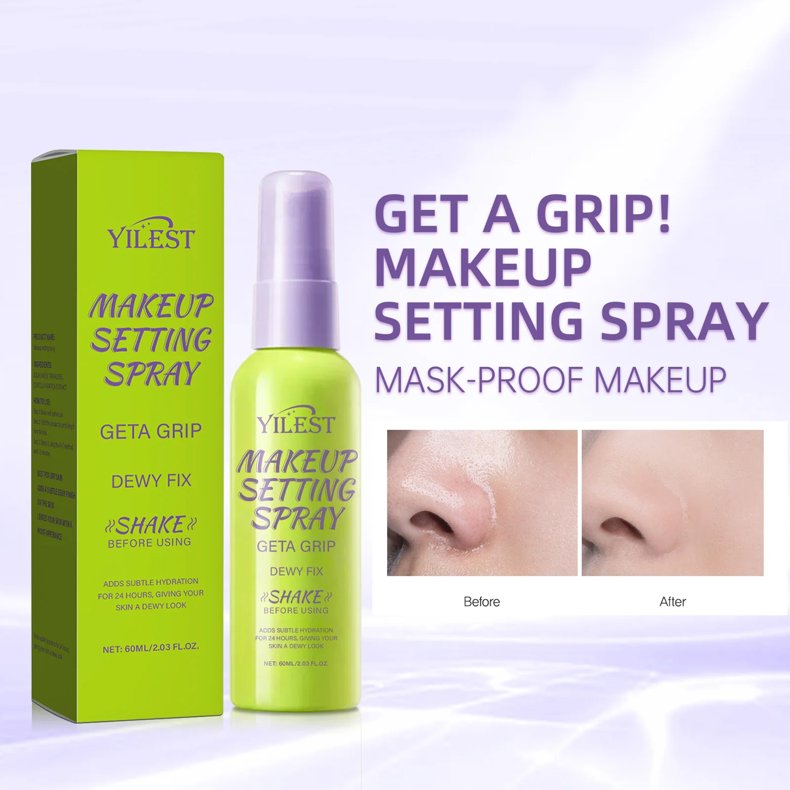 Langdurige matte finish settin - Setting Spray recensie en prijs