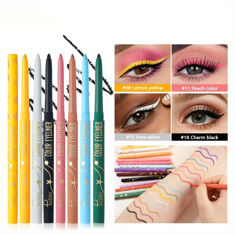 Kleurrijk Eyeliner Gelpotlood  - Beauty Linasi Makeup recensie en prijs