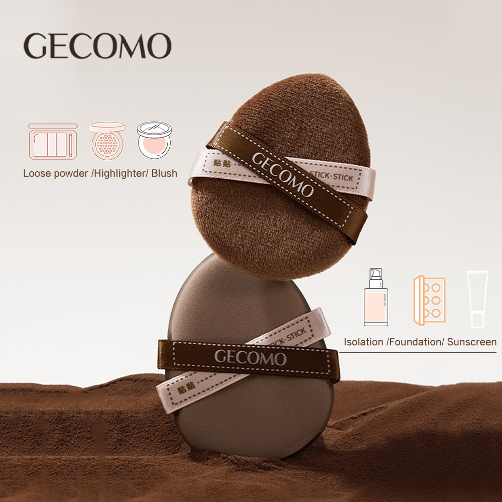 GECOMO Tweepack poederdonssetd - Cosmetic Sponge recensie en prijs