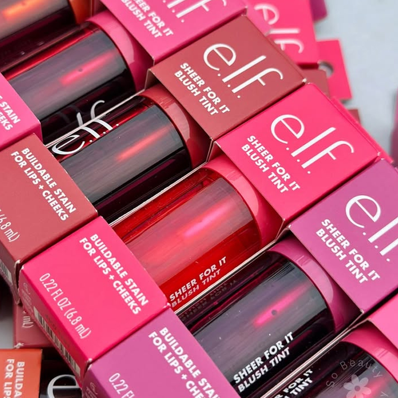 Elf New Cosmetics Lipgloss Blu - Setting Spray recensie en prijs