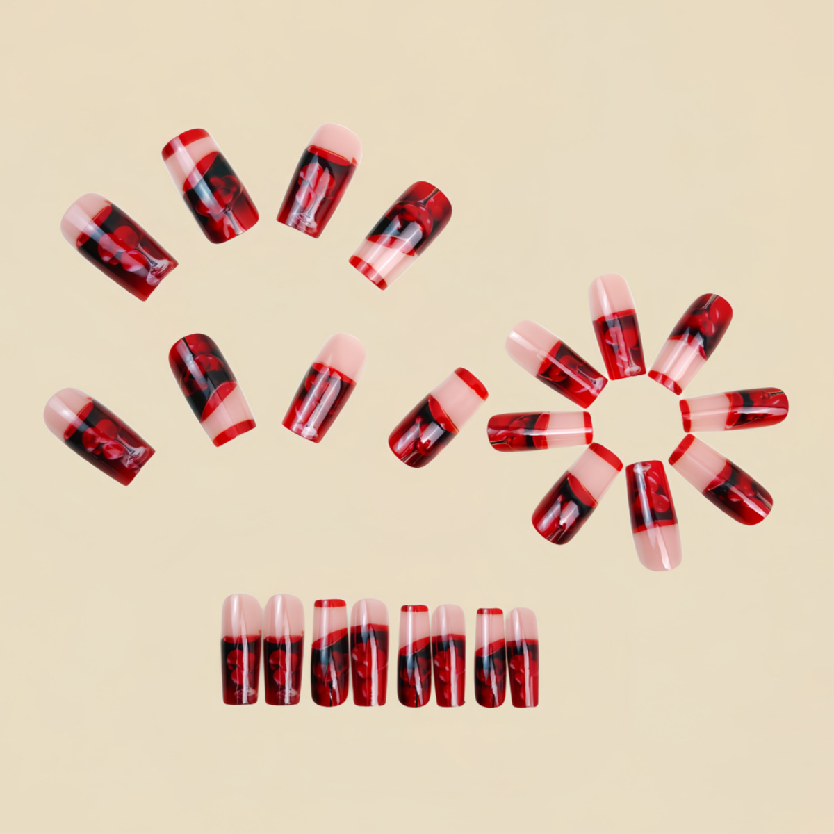 Middellange nepnagels voor dam - Nail Extension Tips recensie en prijs