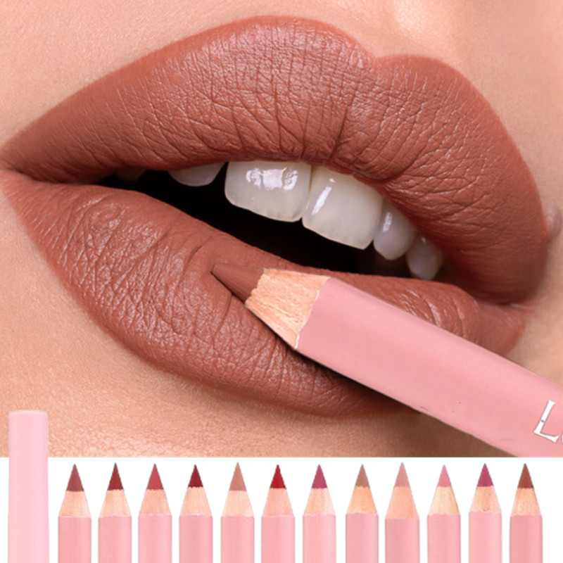 Naakt bruin lipliner potlood l - Beauty Linasi Makeup recensie en prijs
