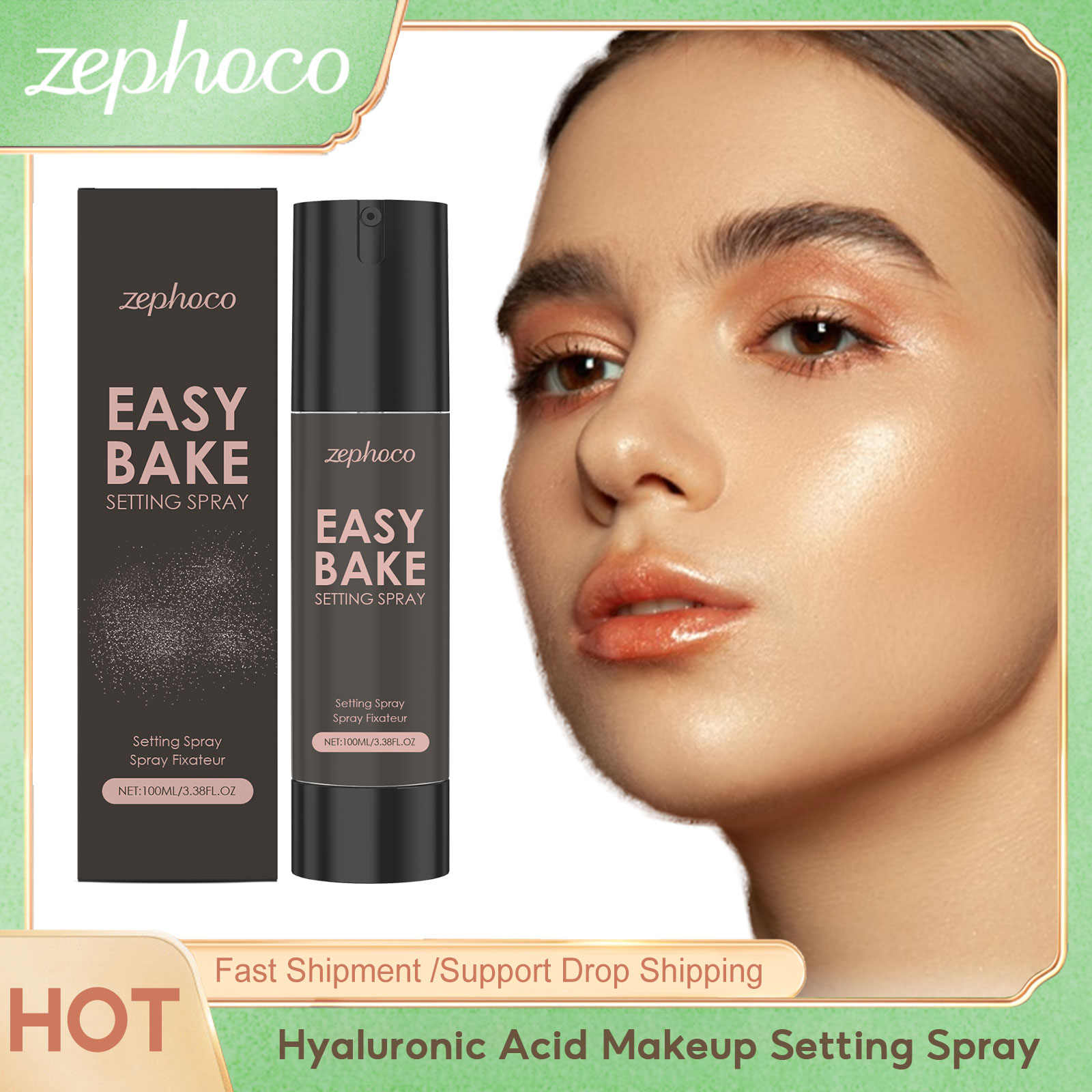 Zephoco Hyaluronzuur Make-up S - Setting Spray recensie en prijs