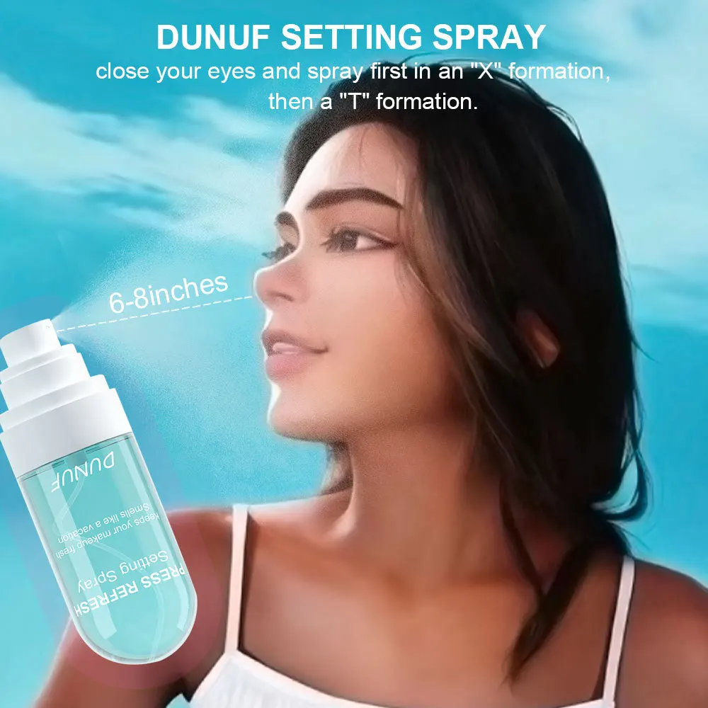 DUNUF 1 stuks Hydraterende Mak - Setting Spray recensie en prijs
