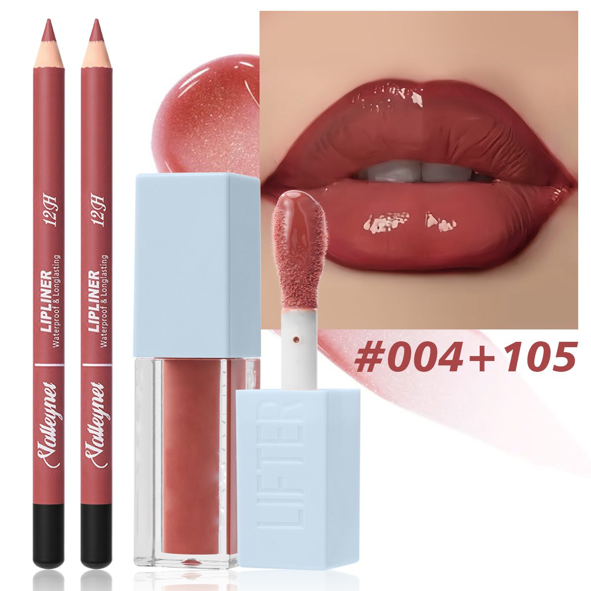 2 stuks/set Lipliner + Lip Oil - Beauty Linasi Makeup recensie en prijs
