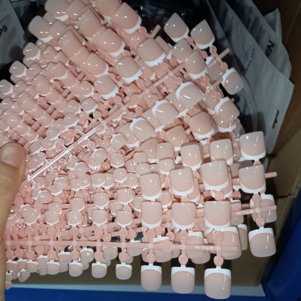 120 stuks vierkante teennagelt - Nail Extension Tips recensie en prijs
