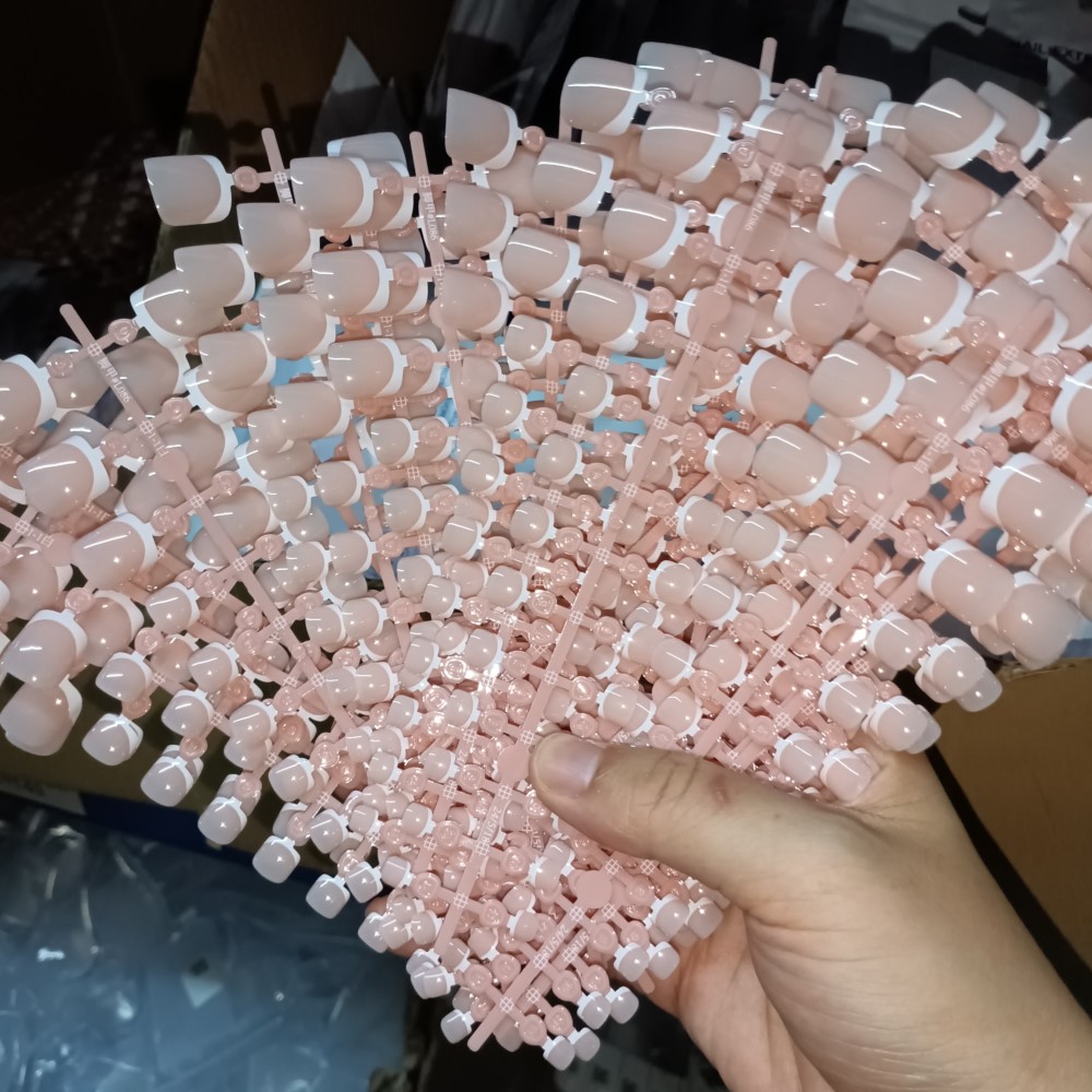 120 stuks vierkante teennagelt - Nail Extension Tips recensie en prijs