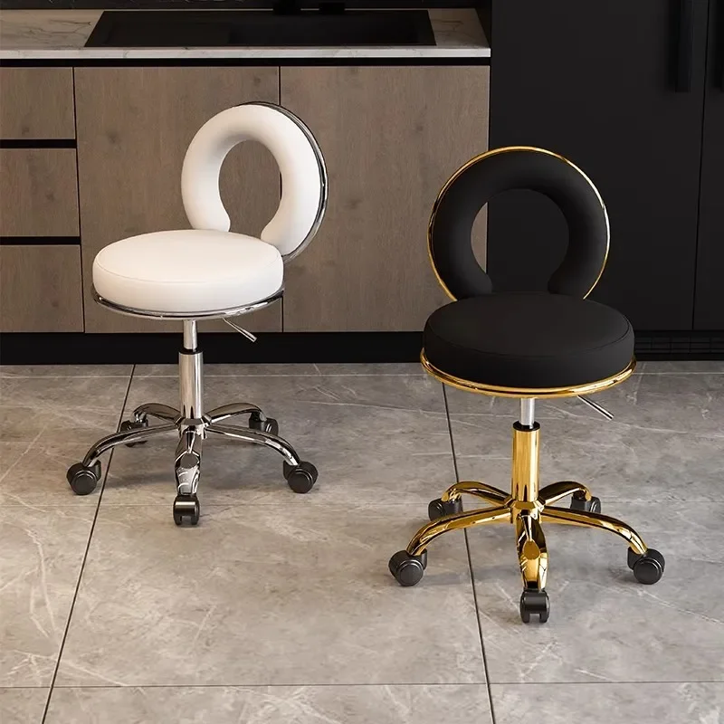 Grote werkstoel, ronde hefstoe - Beauty Makeup Bar recensie en prijs
