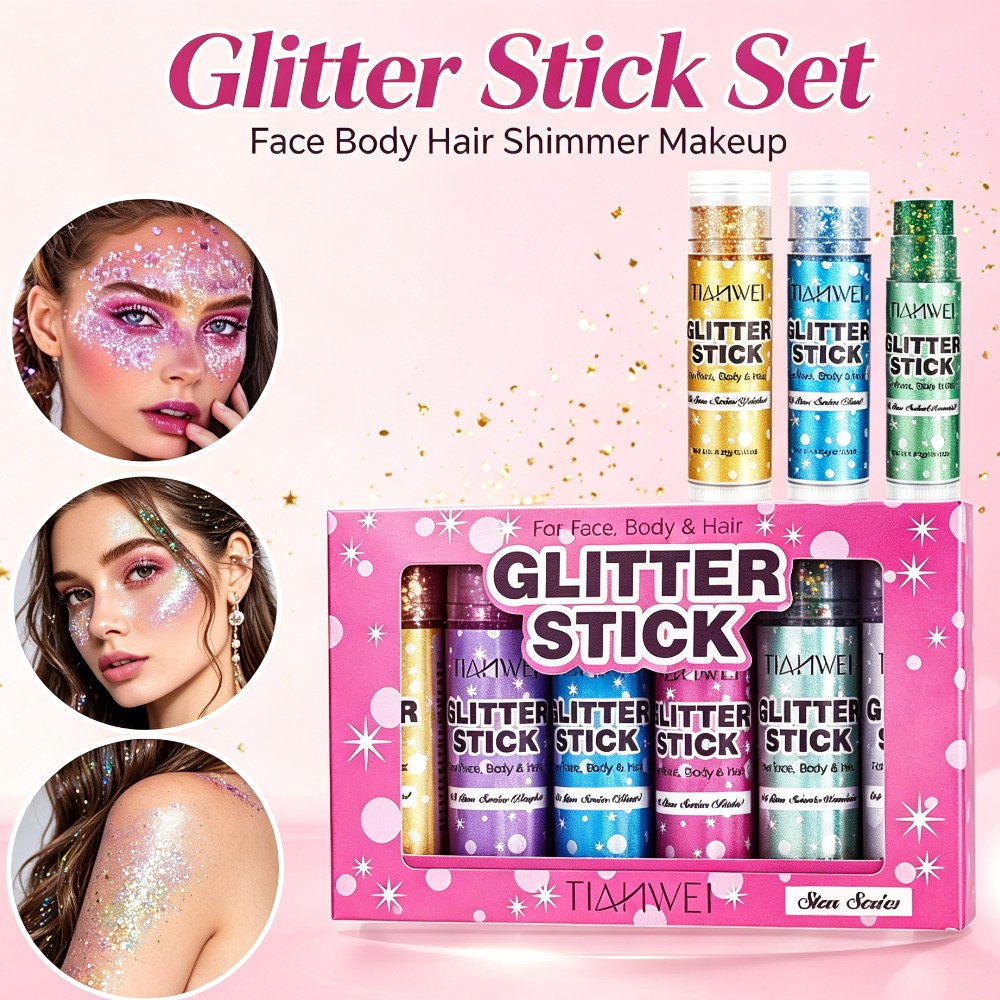 Shimmer Glitter Stick Set Pail - Body Shimmer Lotion recensie en prijs