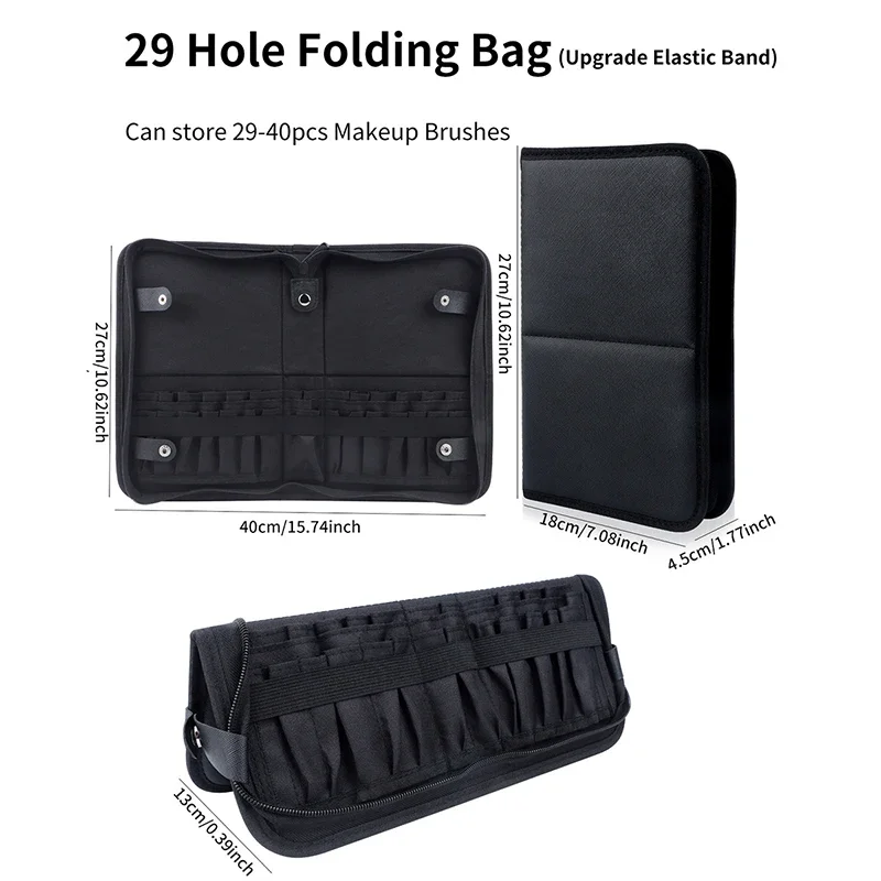 29/23 Gaten Opvouwbare Make-up - Beauty Bag Makeup recensie en prijs