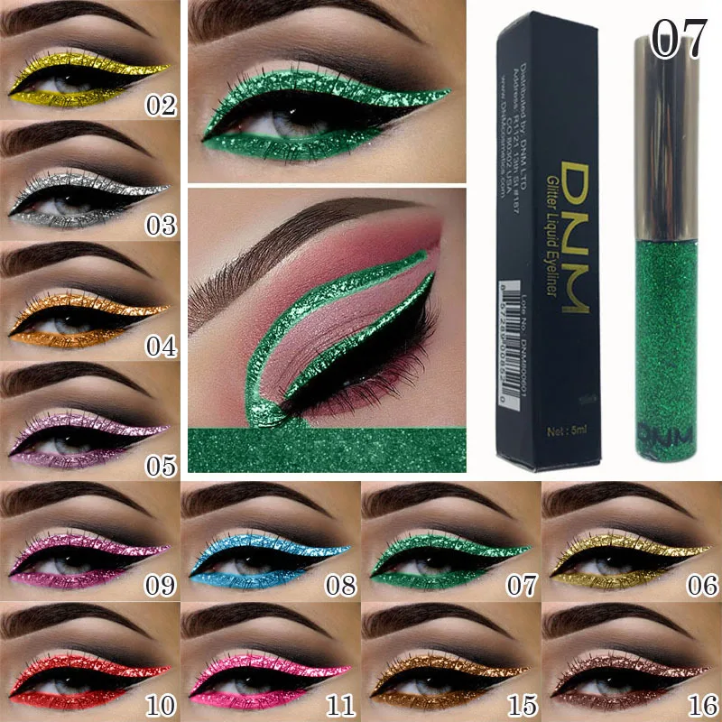 16 kleuren Diamond Liquid Eyel - Beauty Linasi Makeup recensie en prijs
