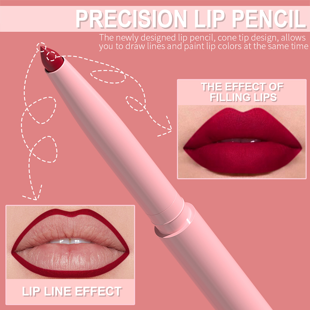 6-delige liplinerpenset Langdu - Beauty Linasi Makeup recensie en prijs