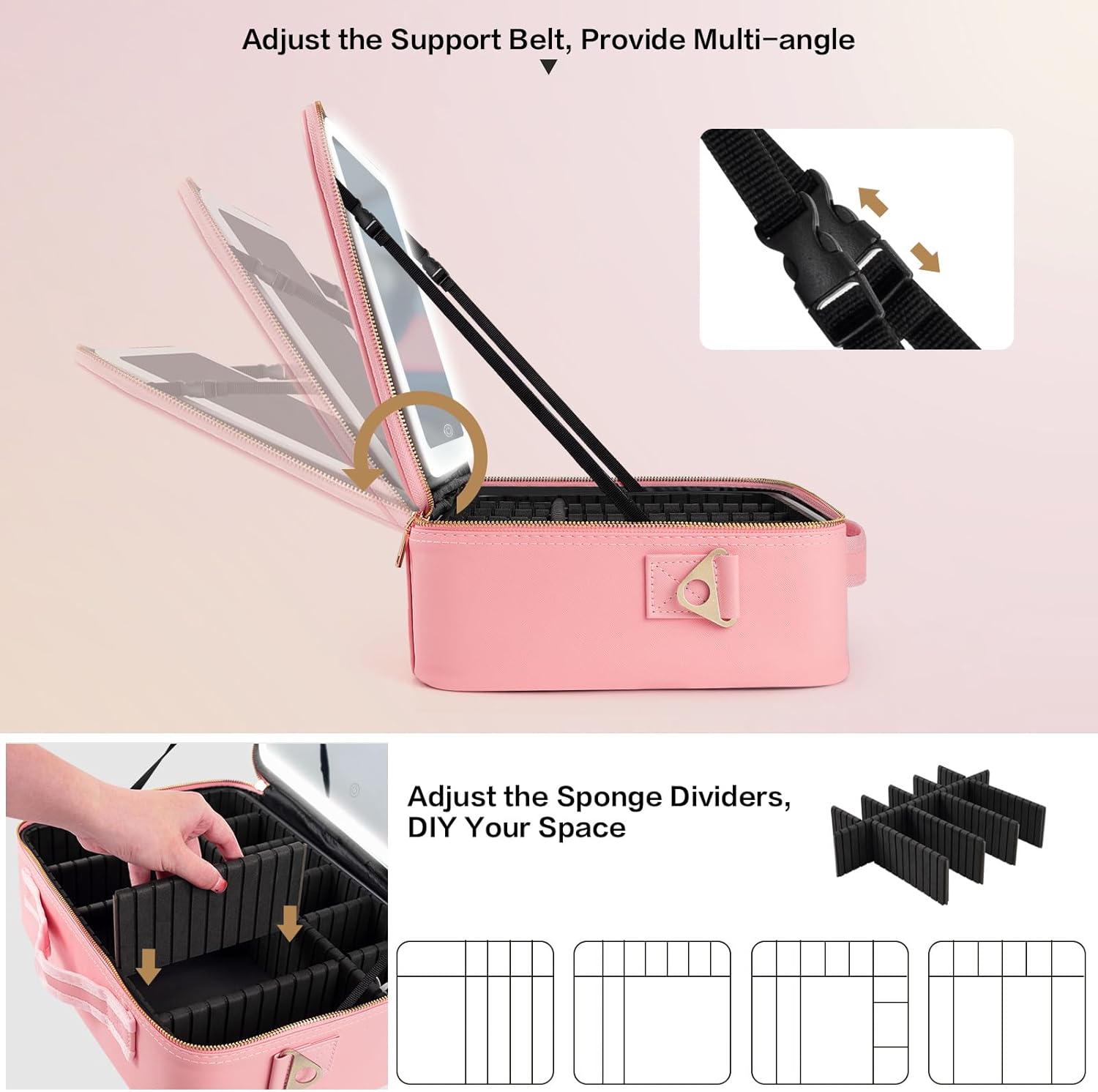 Grote capaciteit make-up tas 1 - Beauty Bag Makeup recensie en prijs